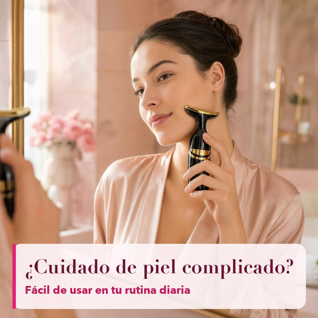 Masajeador facial 3 en 1