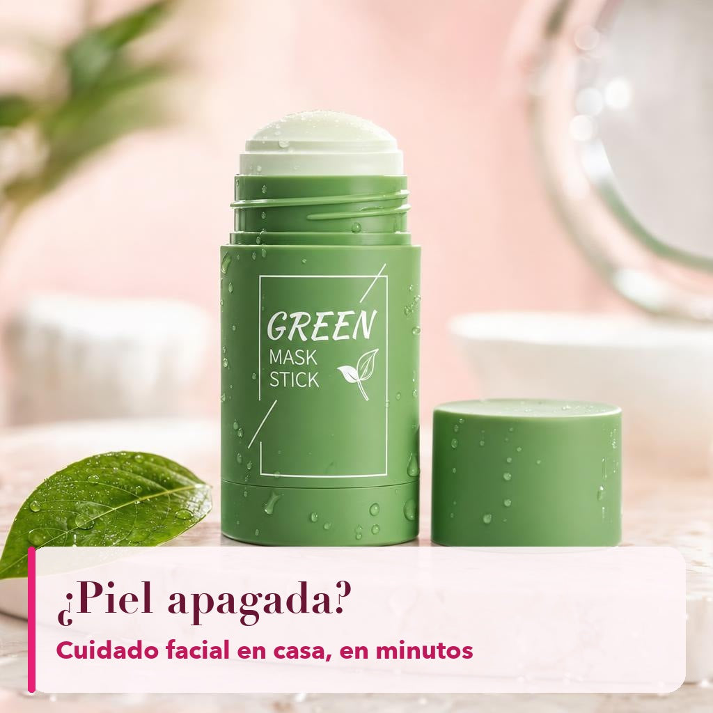 3 mascarillas de té verde